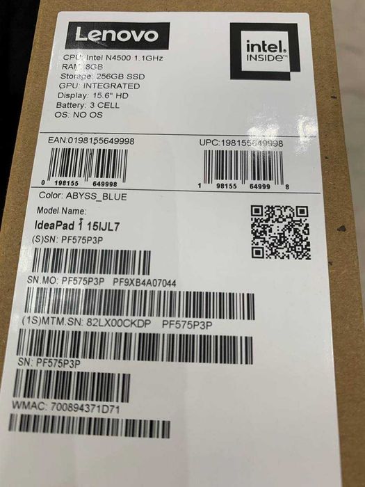Продаю свой ноутбук Lenovo IdeaPad