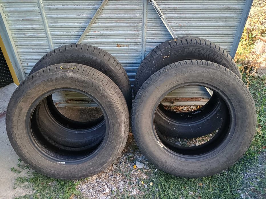 Летни гуми 195 65 R15 2бр. Michelin и 2бр Good Year