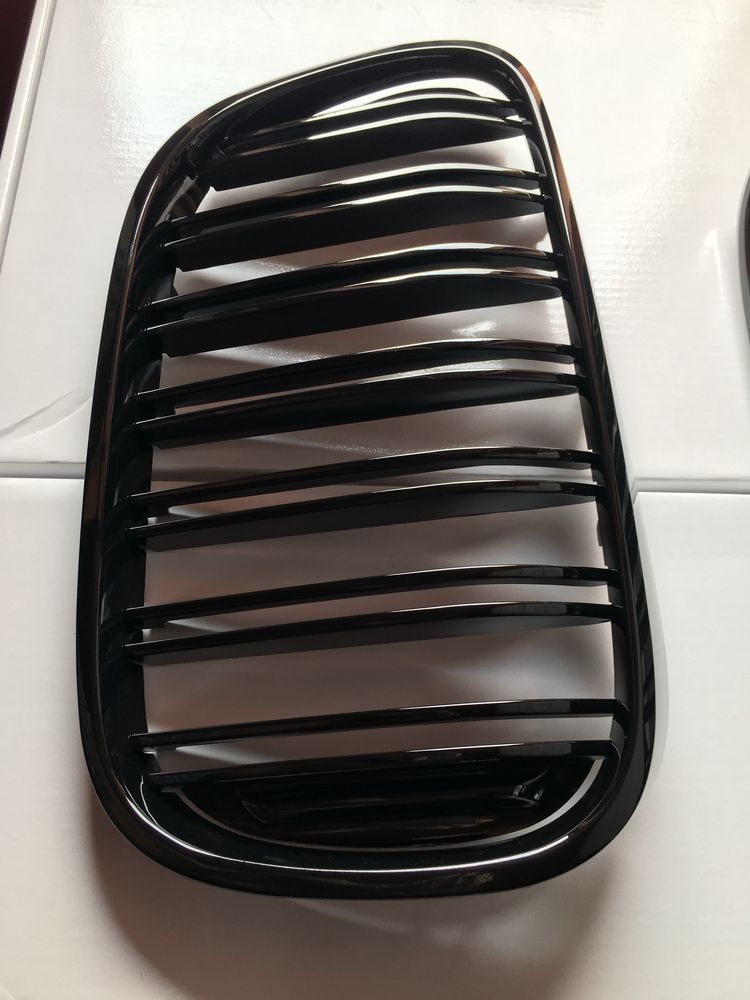 Grile negru lucios duble pentru Bmw G11 G12 seria 7