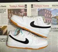 Nike sb dunk low white р. 40