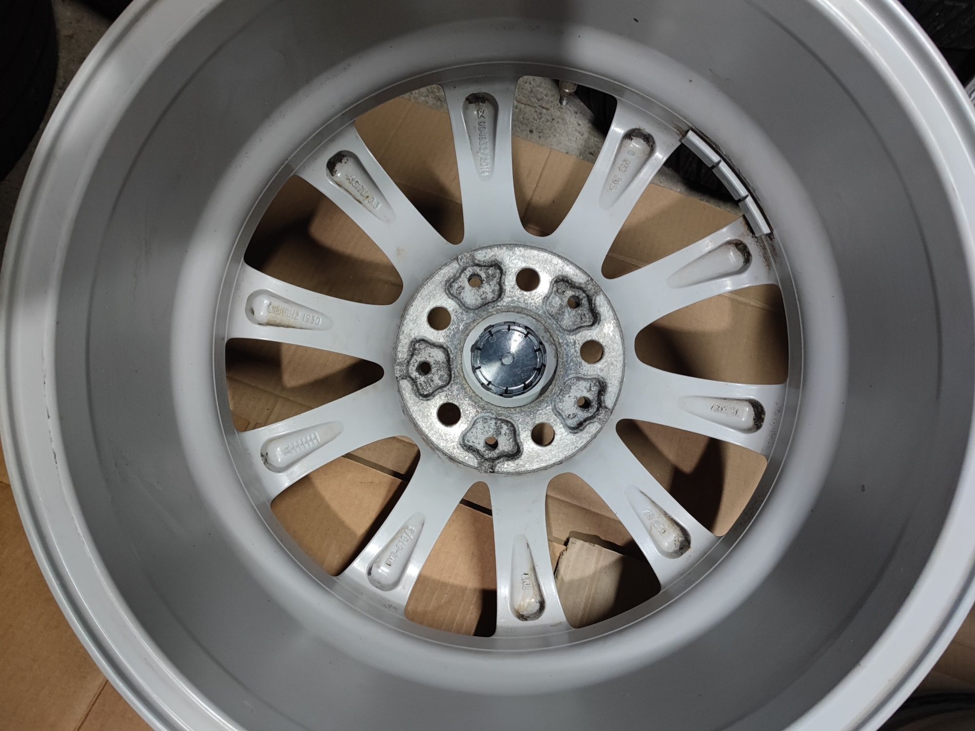 3 rezerve jante originale BMW cu senzori de presiune G30 G31 G20 G21