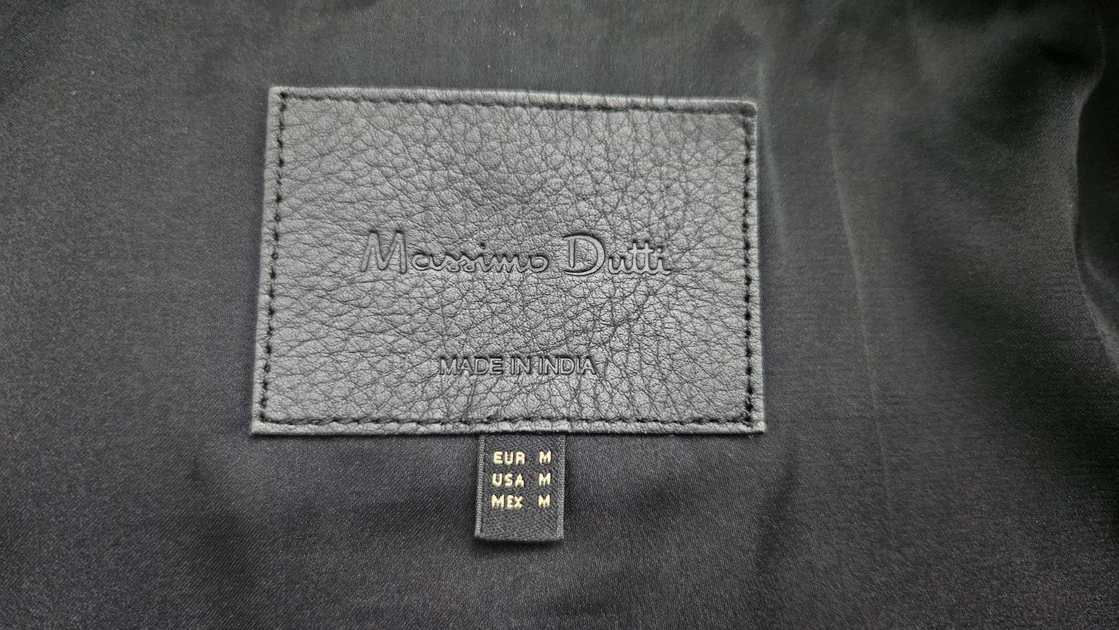 Кожено Яке Massimo Dutti