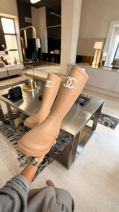 Дамски ботуши Chanel  (30cm) 36,37,38,39,40