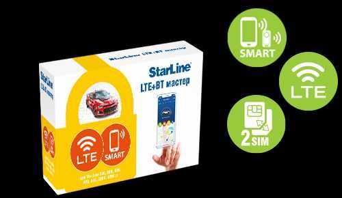 GSM-модуль StarLine LTE+BT 2SIM Мастер