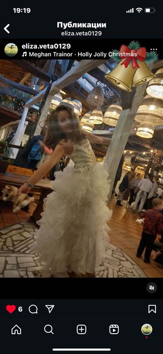 Празнична рокля за момиче на 9-10г