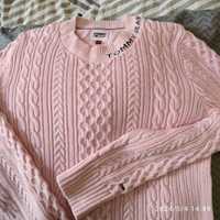 Джемпер. Фирменный свитер классного розового цвета 44-46