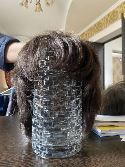 Натуральная накладка для волос