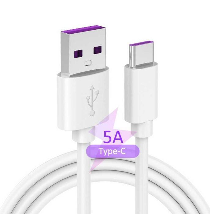 Кабел за зареждане 5A USB Type-C
