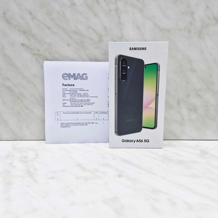 Samsung Galaxy A56, 5G, Sigilat, 256GB, ZEUS Amanet Militari 33740