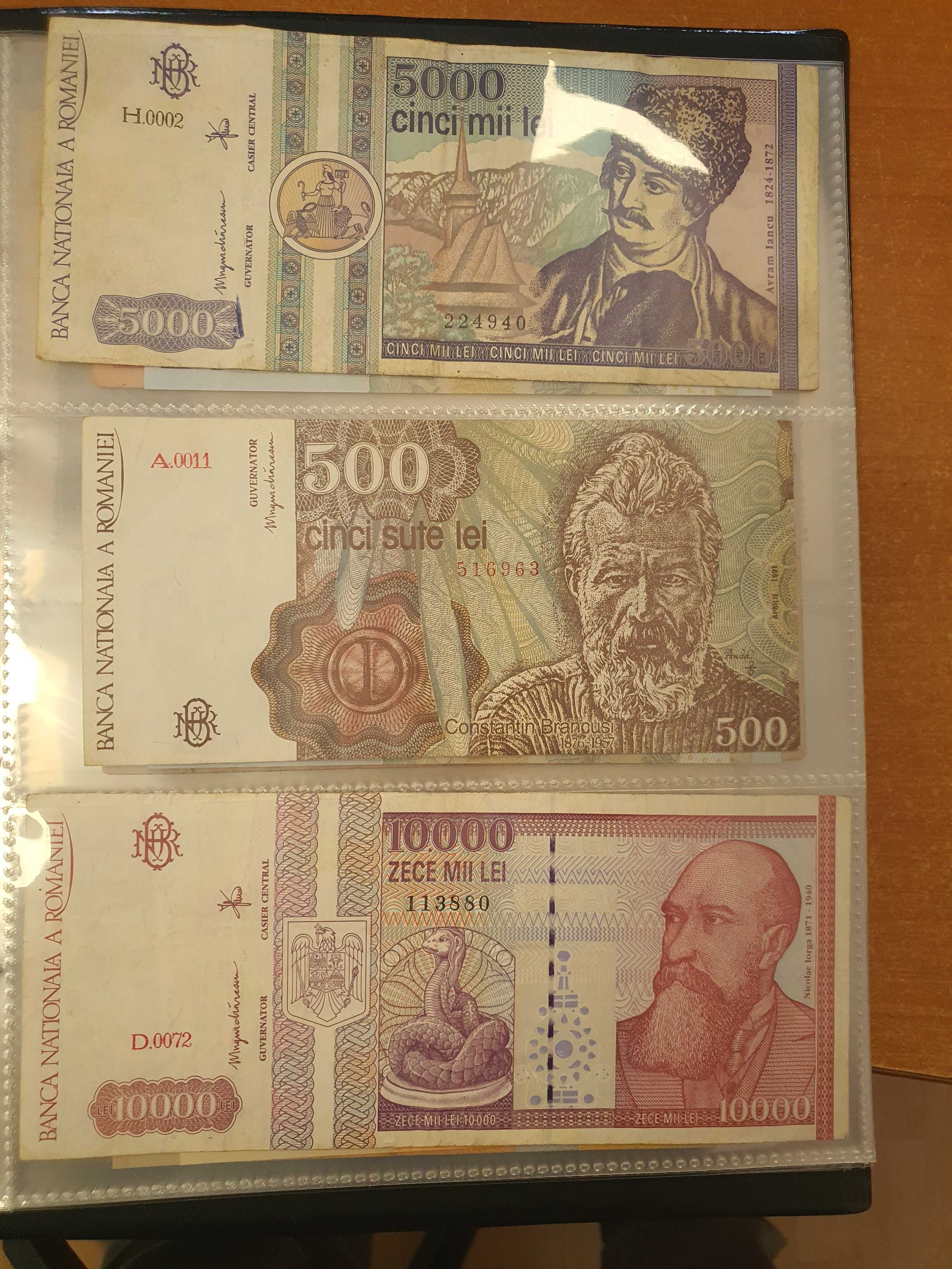 Lot bancnote dupa revolutie