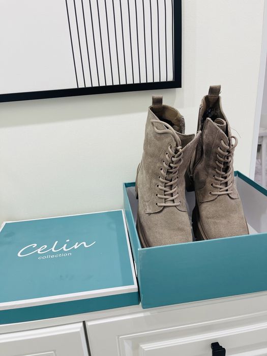 Обувь зима натуральная замша