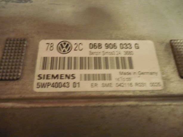 Calculator motor VW GOLF PASSAT SKODA SEAT motor 2,0 benzina cod AZM