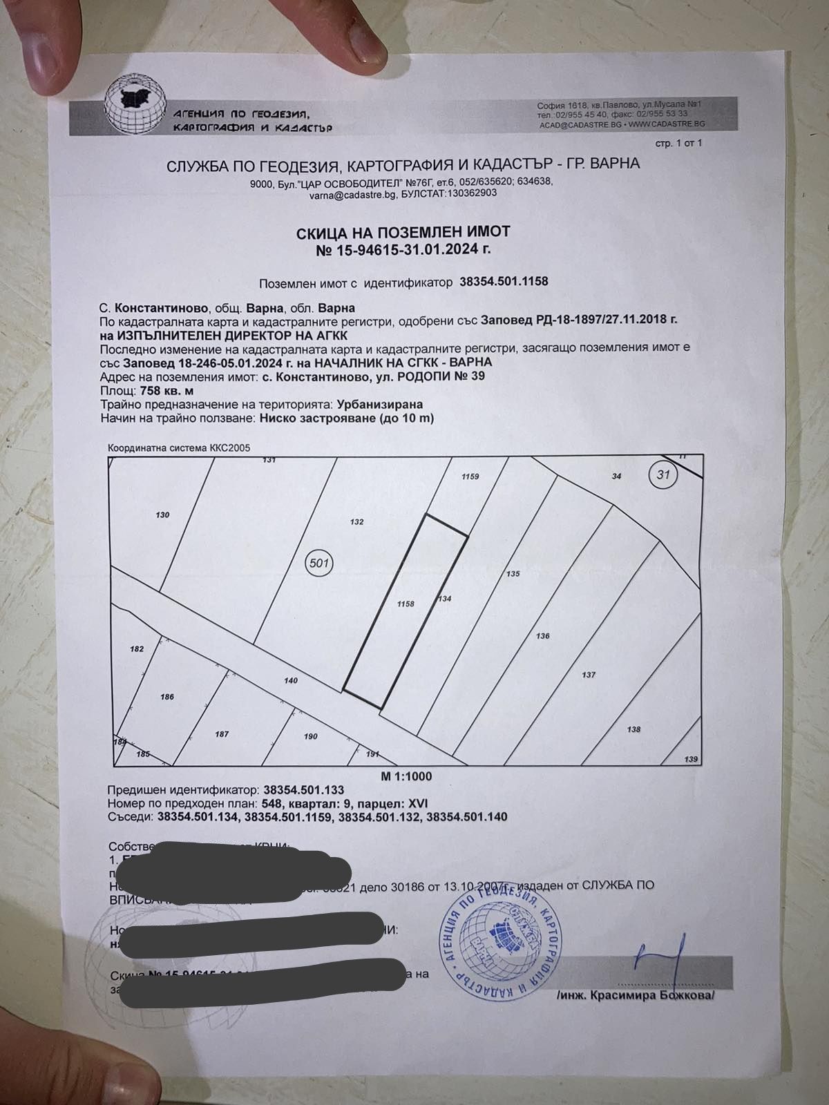 Продажба на имот