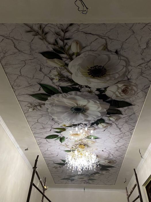 натяжной паталок фото любой сложности