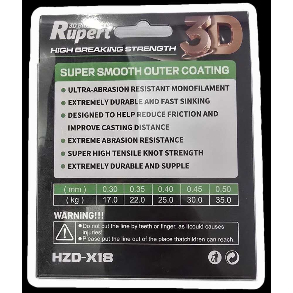 Промо Корда 3D Влакно DAIWA Rupert 3D Biomimetic – 1000 метра -  UV