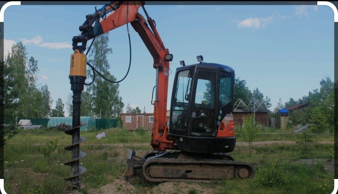 Услуги мини экскаватор аренда прокат услуги ямобура