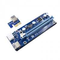 Контроллер Riser PCI-E x1 - PCI-E x16, USB 3.0, V-006C новый