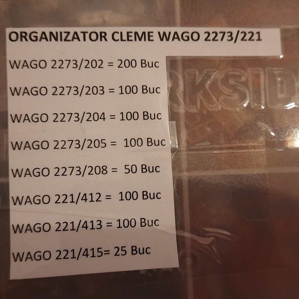 Organizator Cleme Wago 2272/221