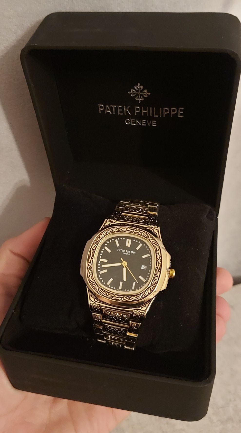 Наручный Часы Patek philippe. Кварцевый часы. Часы на фото подарок.