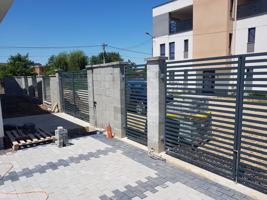 Confecții metalice la comanda:garduri,porți, balustrade, pergole,scari