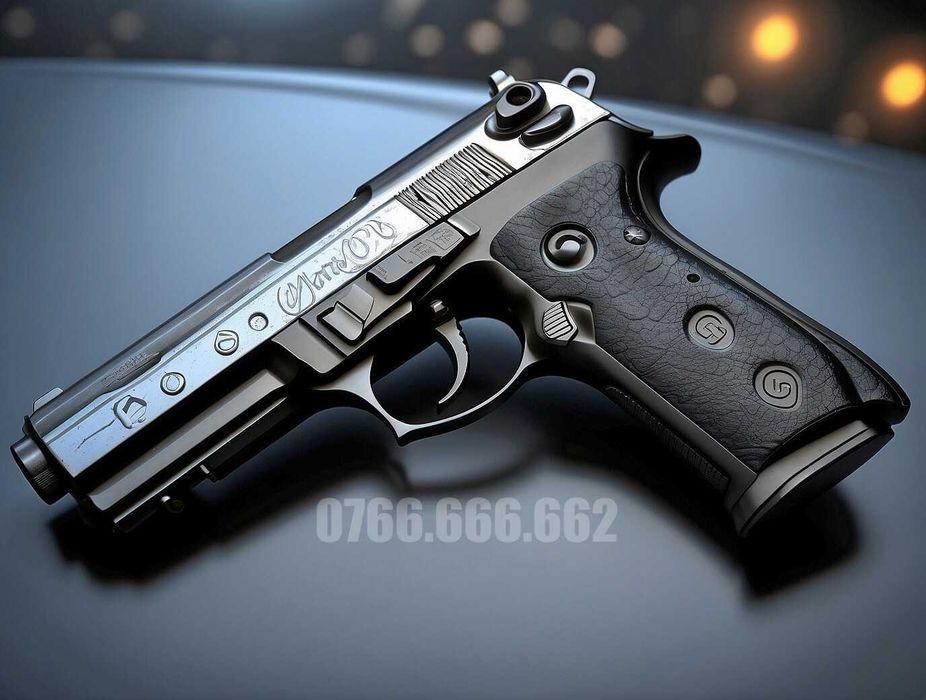 Pistol (Modificat Co2 5.3J !!) ~ NOU ~ Cu Aer Comprimat Airsoft + Gaz