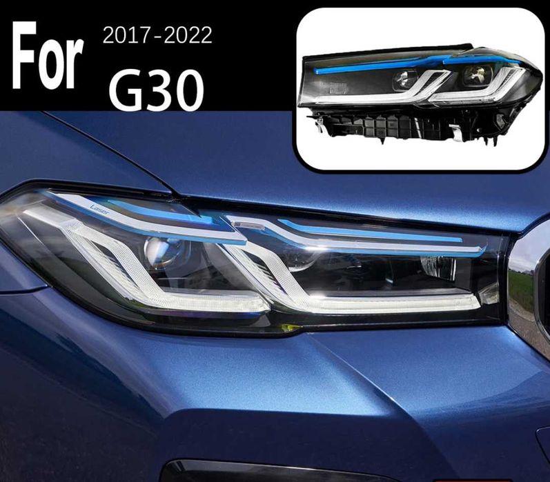 Led Фарове BMW G30 G31  5 серия БМВ ЛЕД farove 5 series 2017-2022  Г30