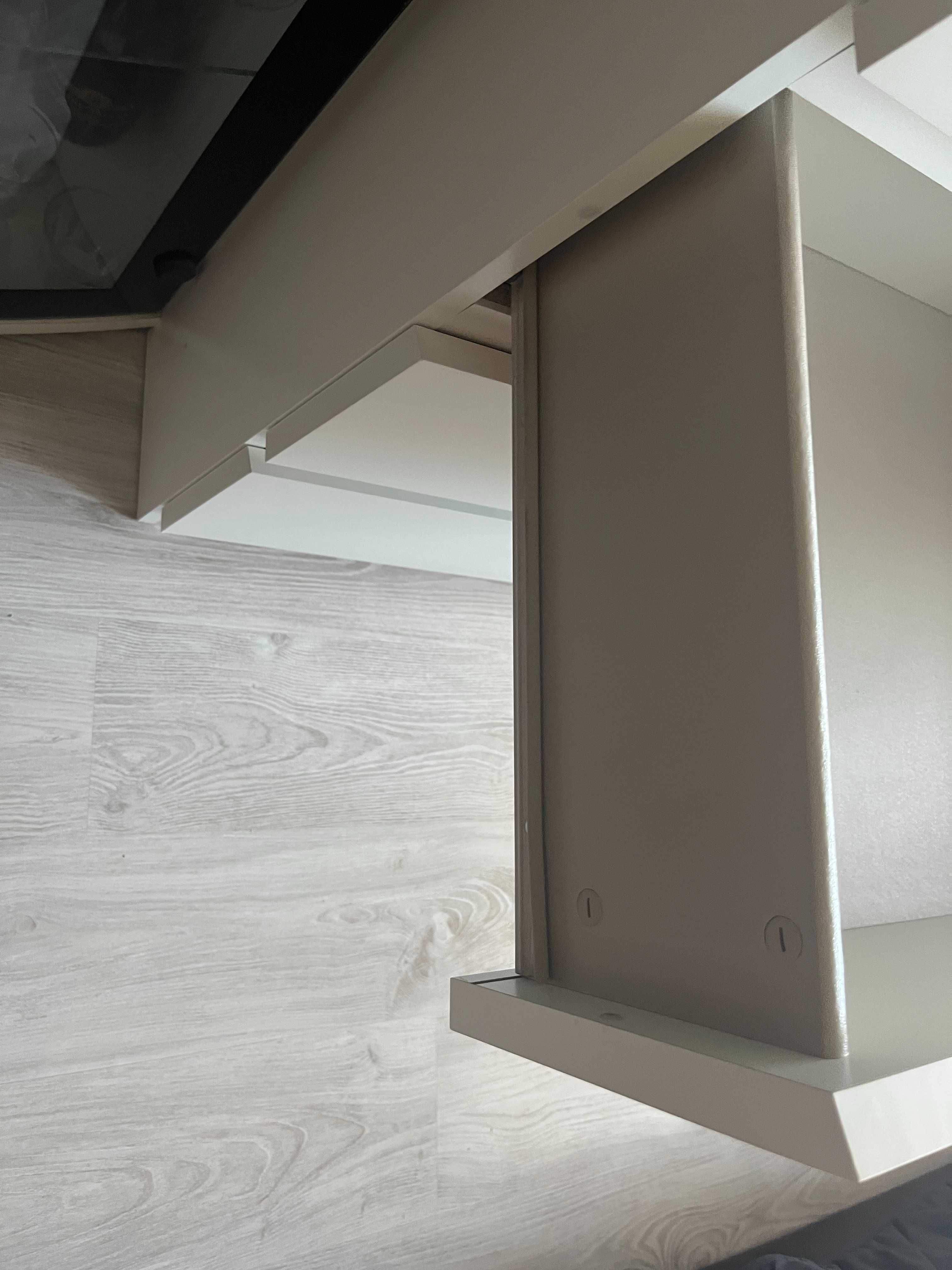 Скрин MALM IKEA - 4 чекмеджета - бял