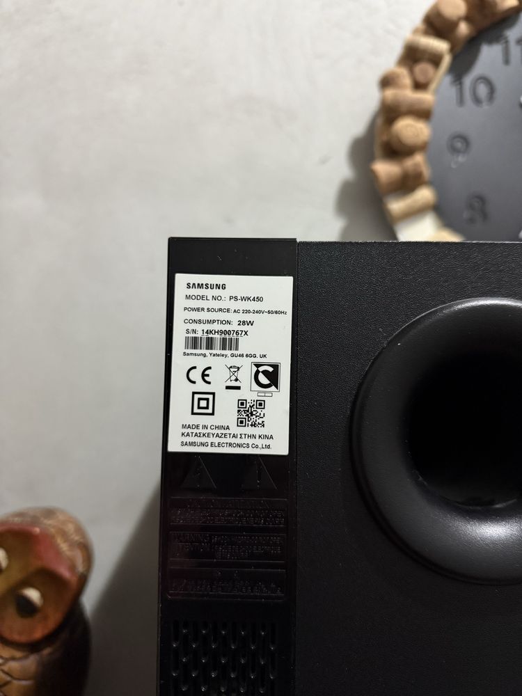 Sistem soundbar si subwoofer samsung hw k450 soundbar bluetooth