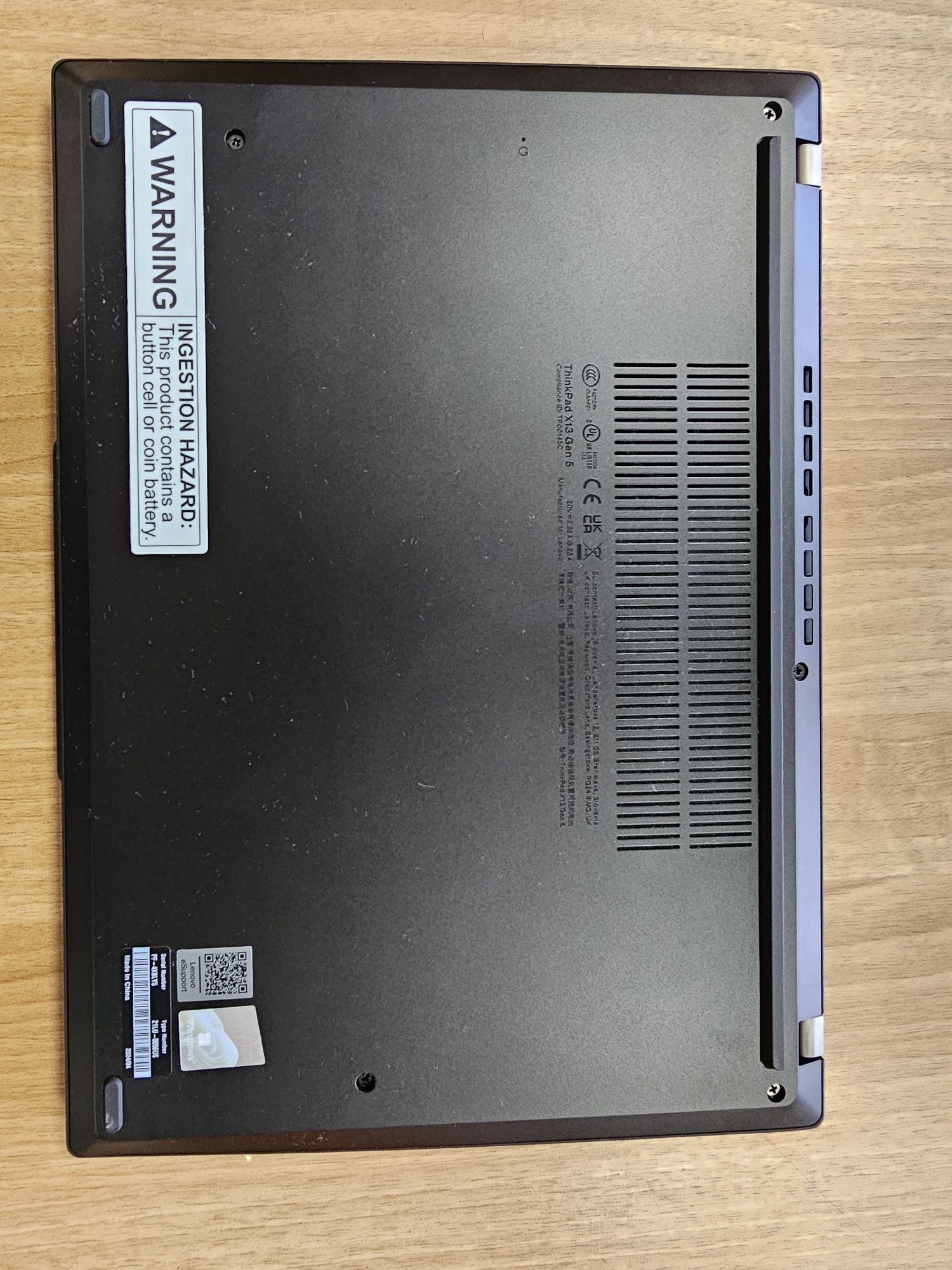 Ультрабук Lenovo ThinkPad X13 Gen5 Ultra 7 155U 16/512Gb FHD+
