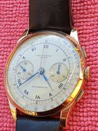 Chronographe Suisse Aur 14K Jumbo Rar