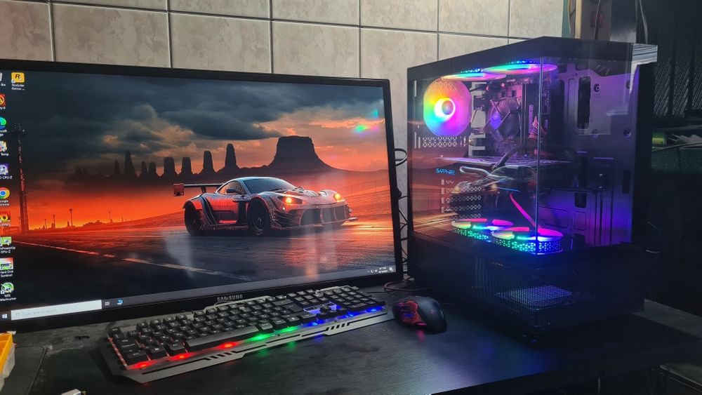 Unitate PC GAMING i5 8400 video 4GB RX 580 16GB RAM SSD