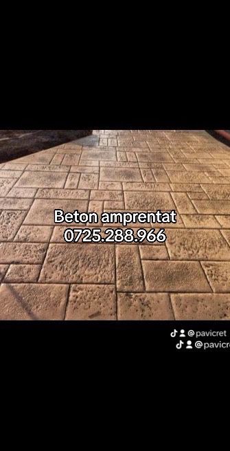 Ciment amprentat beton amprentat imprimat