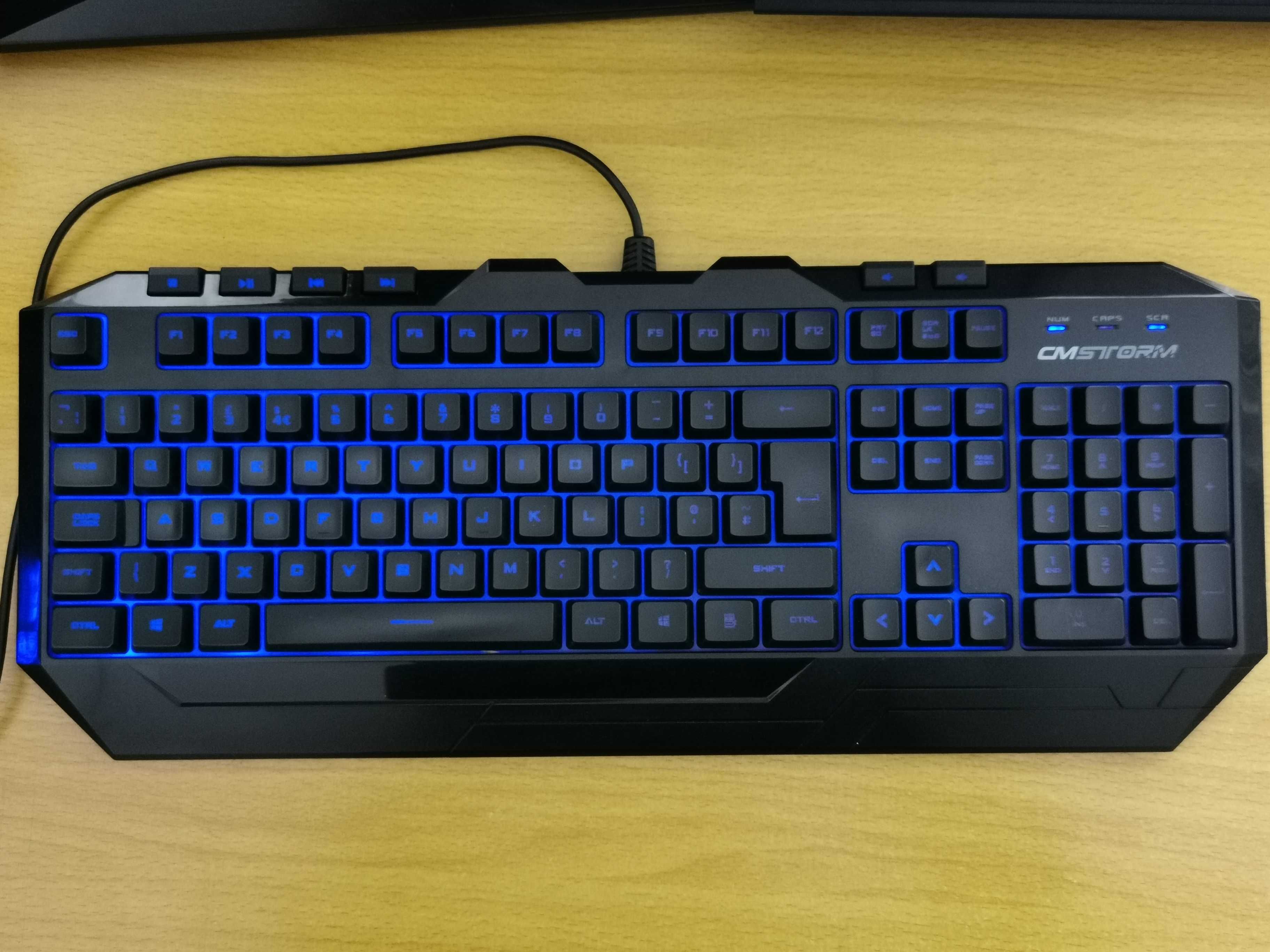 Cooler Master Storm Devastator клавиатура, геймърска, синя подсветка