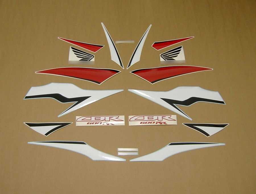 Стикери Honda CBR 600RR 2010г.-2012г. хонда цбр 600 rr рр лепенки