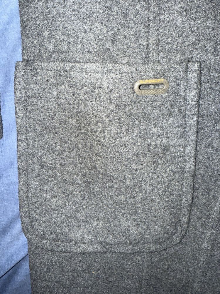 Superdry palton, marimea M si XL