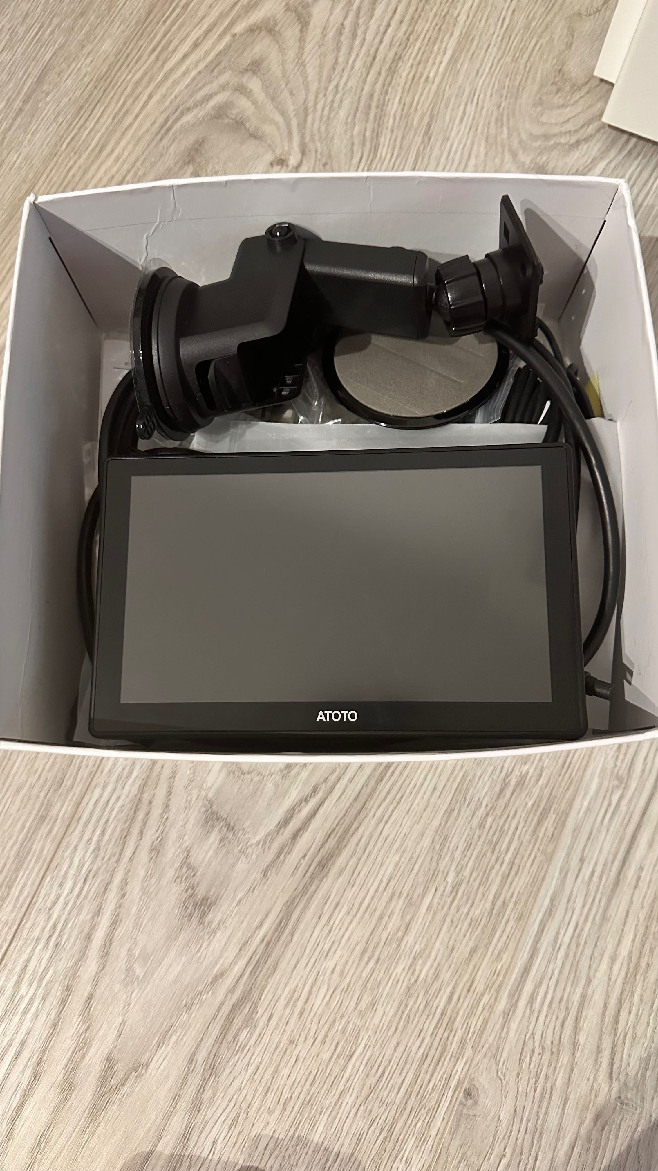 ATOTO P8 1080P On-Dash Cam and Rear DVR Cam Input