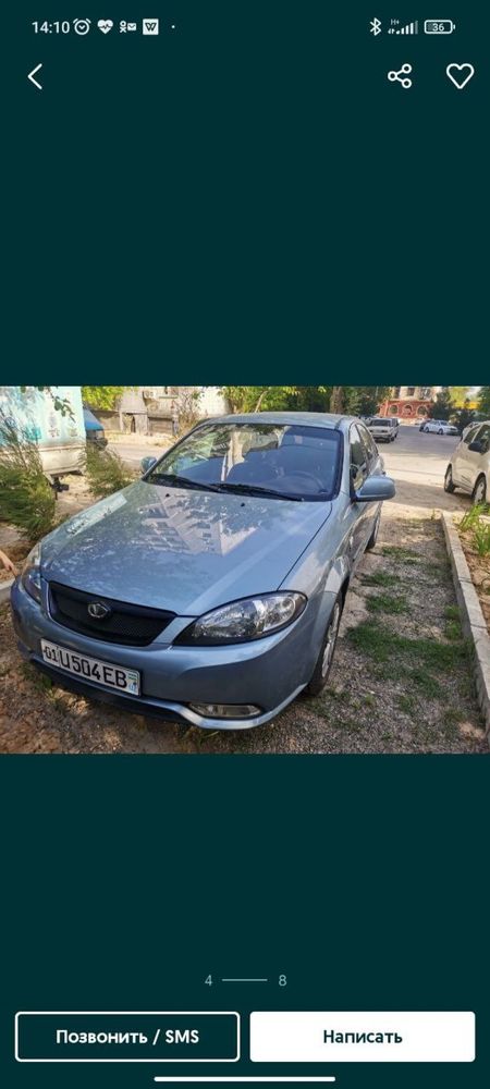 Своя Lacetti Gentra 2016 год
