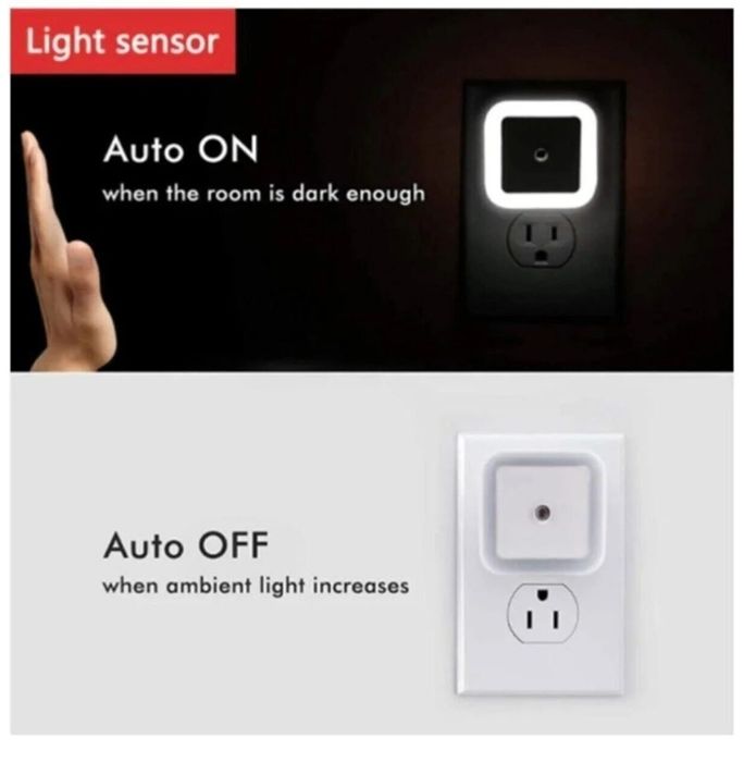 Тъмна сензорна нощна светлина