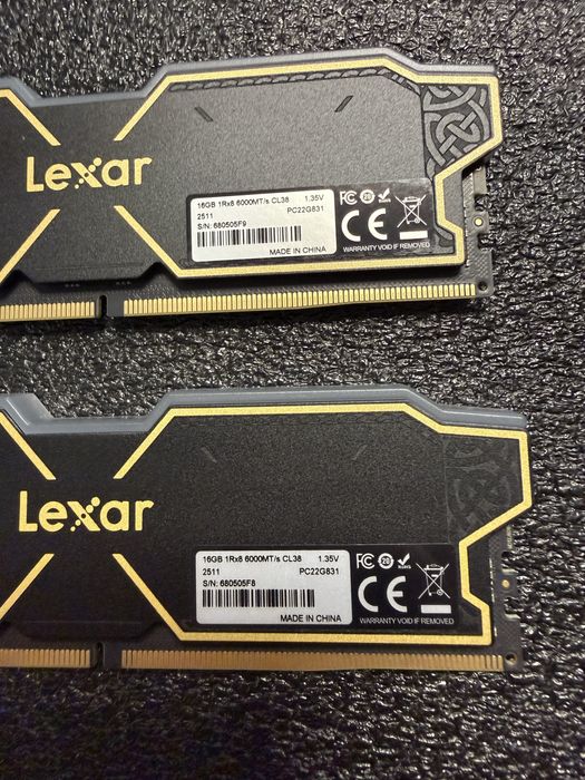 Memorie Ram Lexar DDR5 32GB 6000Mhz CL38 1.35V