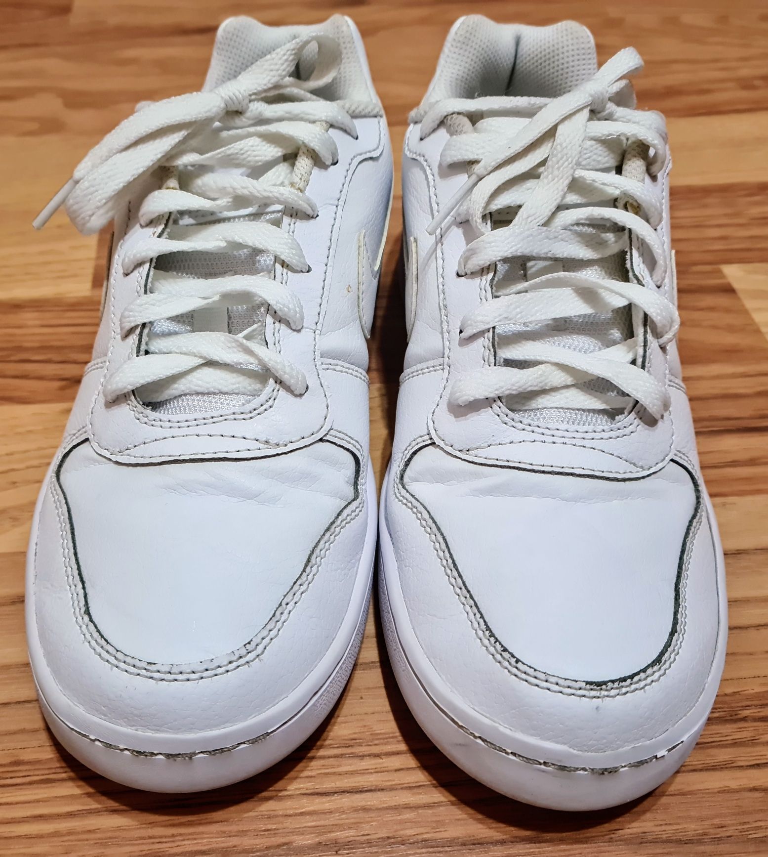 Nike Ebernon Low "Triple White" Women''s (SKU:  AQ1779-100), 40