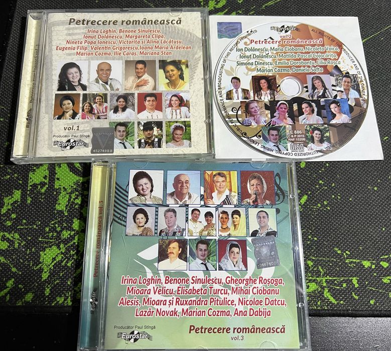 Petrecere Romaneasca - Compilatie 3 albume pe CD