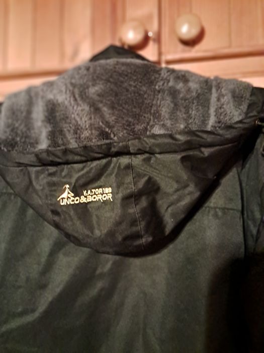 Мъжко зимно яке 6XL с каракул
