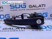 Maner Exterior Complet cu Suport si Butuc Fara Cheie Usa Portiera Stanga Fata Sofer VW Touran 2003 - 2010