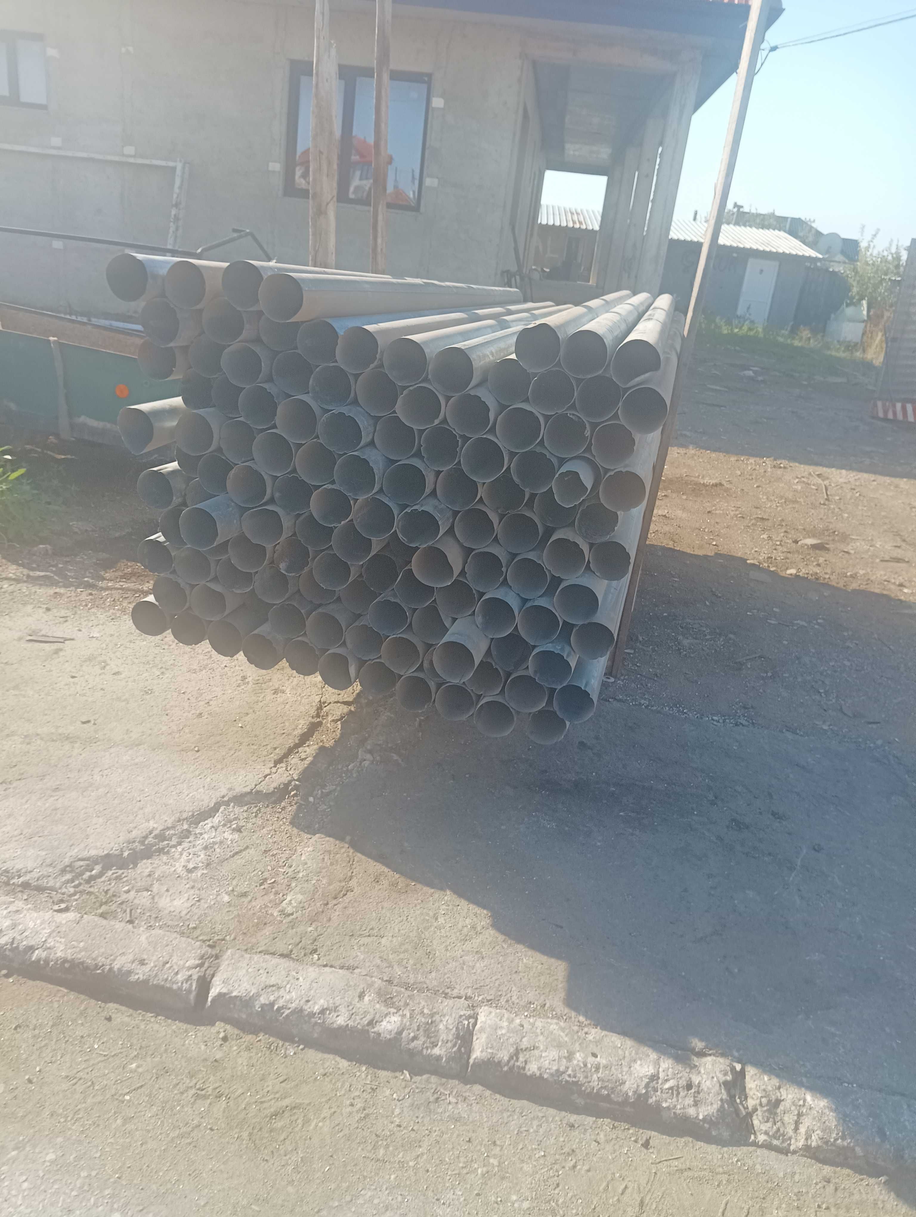 Поцинковани тръби 3 м,100 мм,водосточни,0,002 мм