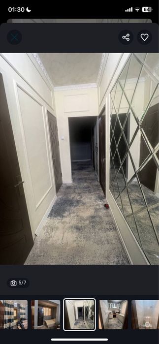 Arenda kvartira 3xonali