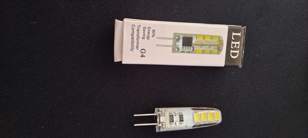 Bec led G4 220v 3w 6000k alb rece