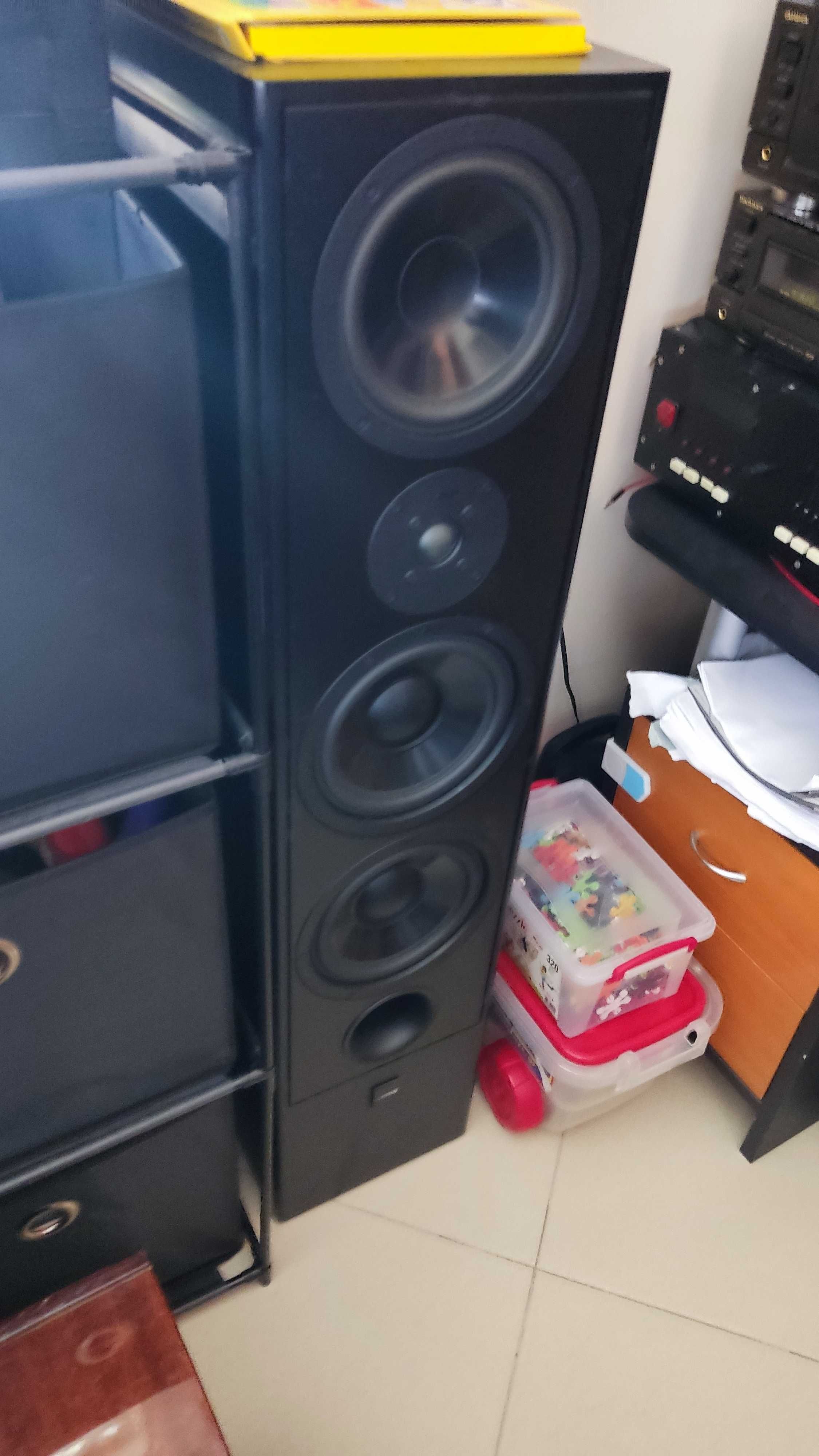 Комплект усилвател DENON PMA 1060 и тонколони CANTON LE109