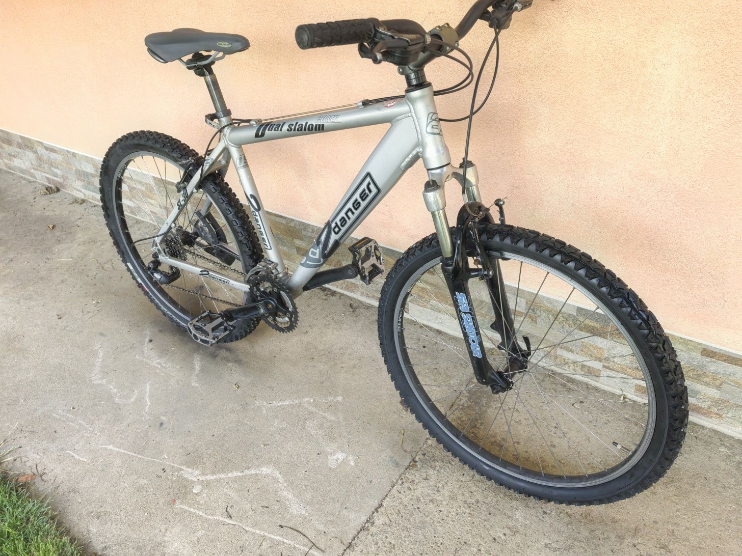 2 DANDER DUAL SLALOM Алуминиев Велосипед Колело 26 цола 24 скорости