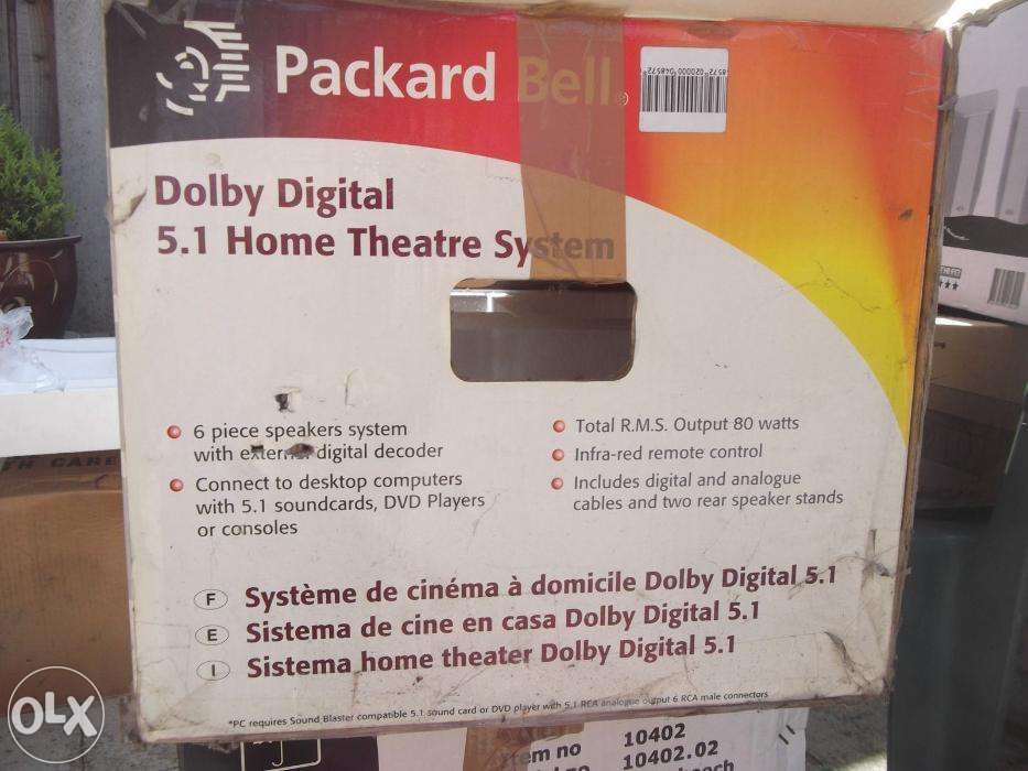 Sistem 5.1 Packard Bell digital