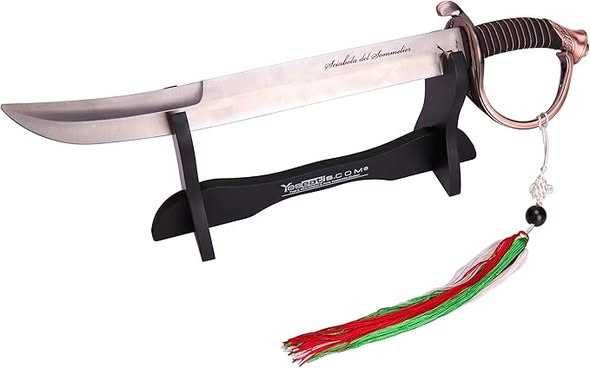 YesEatIs - Sabia somelierului cu cutie de afișare- mâner din bronz